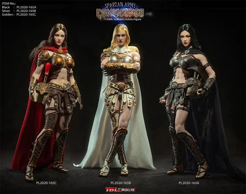 

1/6 Scale Full set TBLeague PL2020-165 A B C fSpartan Female commander Spartan Marshal Action Figure Model Toys Collectible