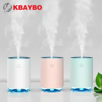 

KBAYBO 220ML USB ultrasonic electric aromatherapy essential oil diffuser air humidifier purifier home with 7 color LED lights