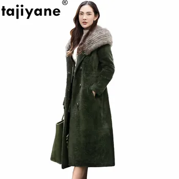 

Real Fur Coat Women Winter Jacket Women Clothes 2019 Mink Fur Coat Hooded Korean Elegant Sheep Shearing Fur Abrigo Mujer ZT519