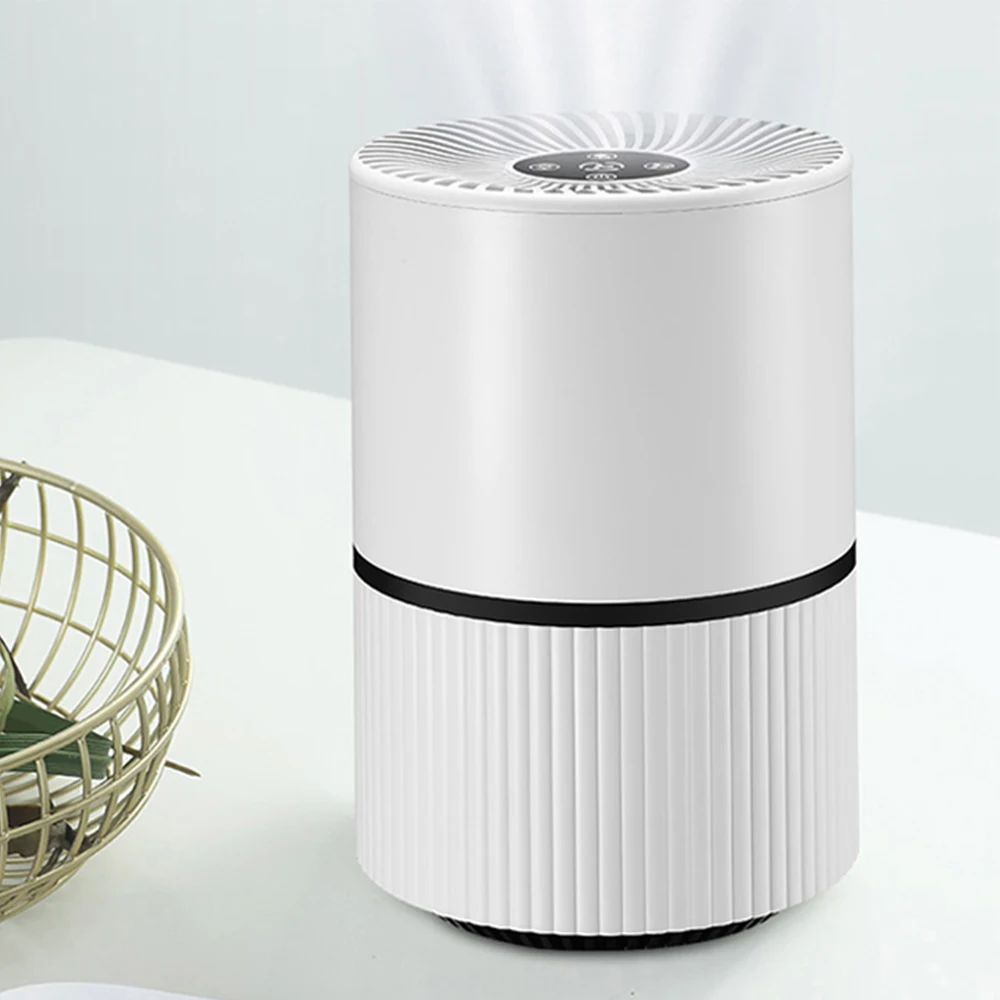 HEPA Smart Desktop Activated carbon Ionizer Air Purifier A19 With Quality Indicator | Бытовая техника