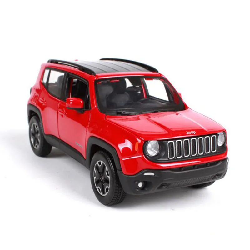 Maisto 1:24 Scale Jeep Renegade City SUV джип беговые машины литые под давлением модели автомобиля игрушки для детей подарки коллекции