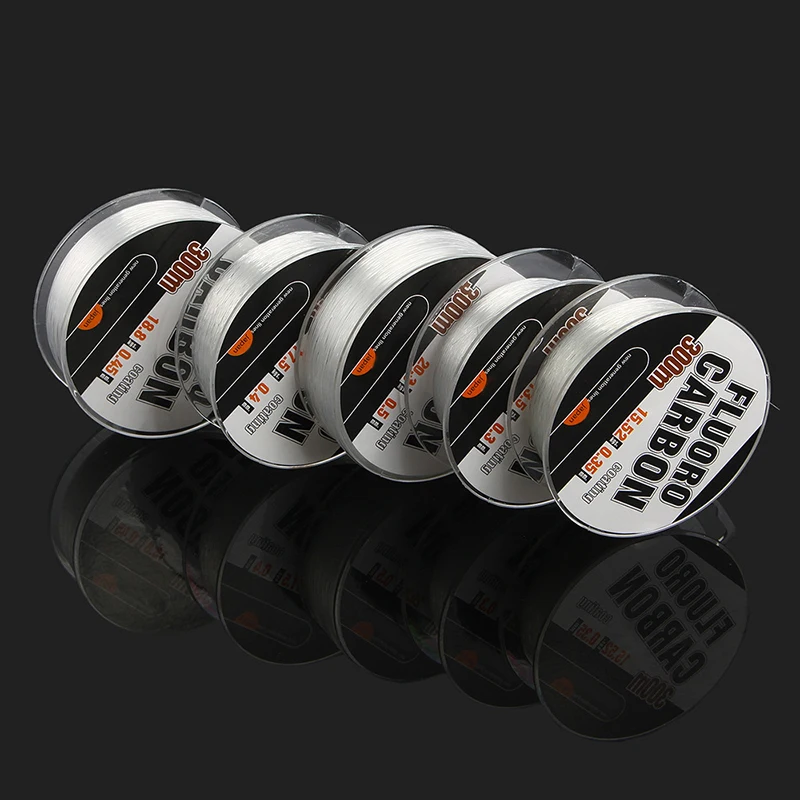 Fluorocarbon Coating Fishing Line Super Strong Nylon Fishing Line Carp Fishing Smooth Lines 300M 0.30-0.50mm 30-45LB Winter fish Fluorocarbon Coating Fishing Line Super Strong Nylon Fishing Line Carp Fishing Smooth Lines 300M 0.30-0.50mm 30-45LB Winter fish