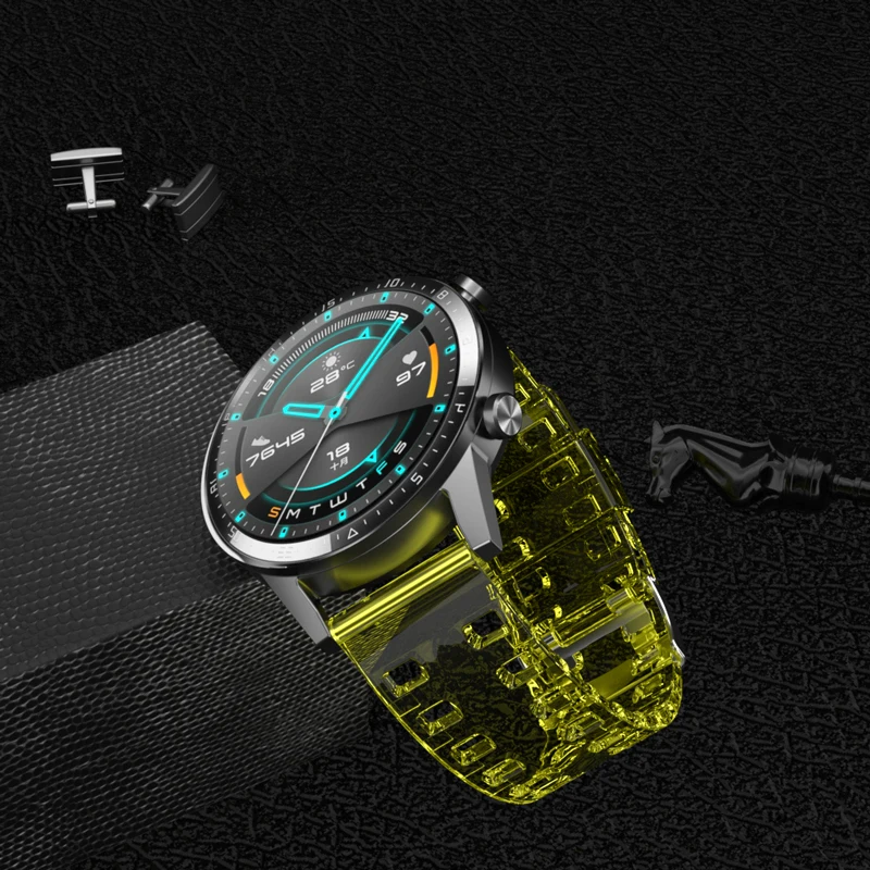 18 мм 20 22 спортивный ремешок для huawei watch gt 2e браслет samsung galaxy active 2 gear s3 frontier magic |