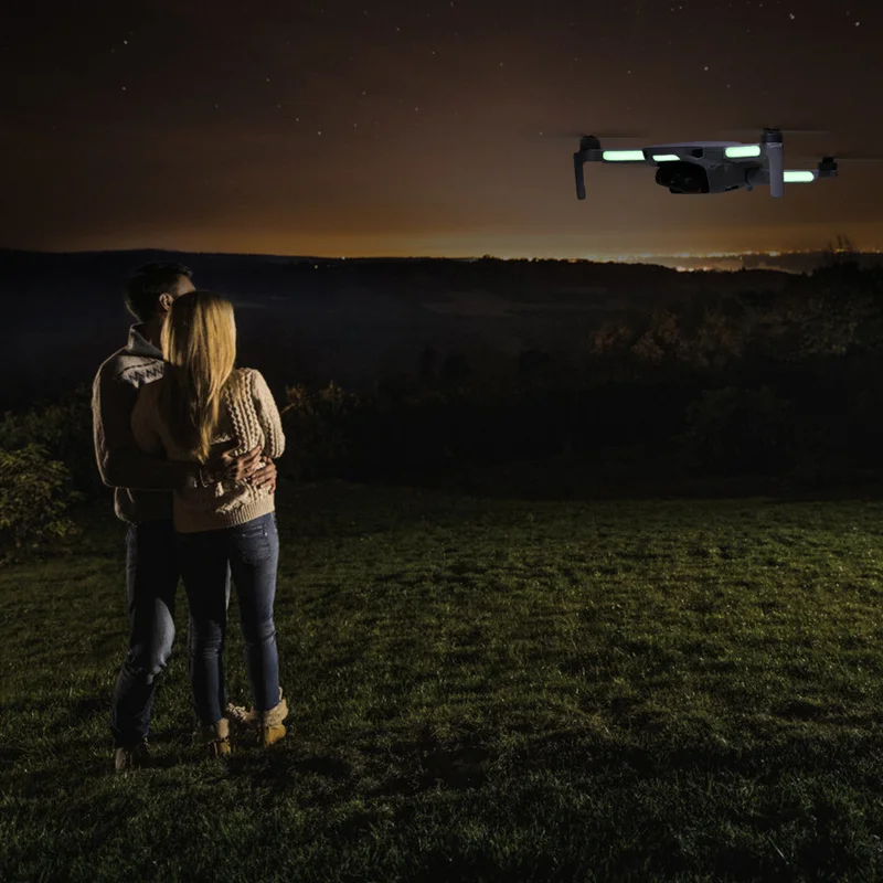 Светящаяся наклейка для ночного полета s для Mavic Mini, флуоресцентные наклейки, декоративные наклейки для DJI Mavic Mini Drone, аксессуары