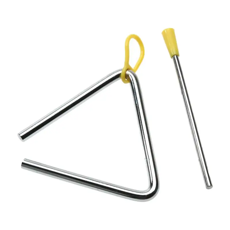 

Children Toy Musical Instrument Rhythm Band Triangles Angle Iron Educational Preschool