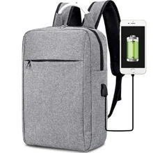 Custom male backpack business travel portable computer loading interface usb single backpack out of bag for male