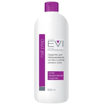 

The means for degreasing the nail and remove the sticky layer EVI professional, 005-021, 500 ml