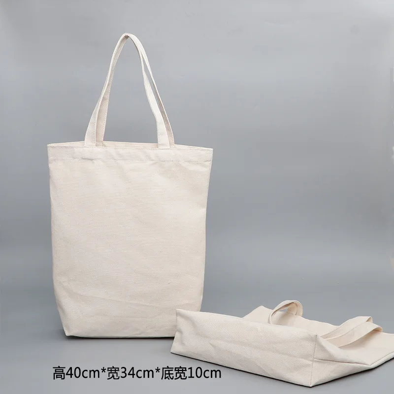 10x34x40cm GAWBE, унисекс, сумки, на заказ, Холщовая Сумка-тоут, с принтом текста, ваш дизайн, продуктовые, для ежедневного использования, многоразовые, хлопковые, дорожные, повседневные, хозяйственные сумки - Цвет: 10x34x40cm