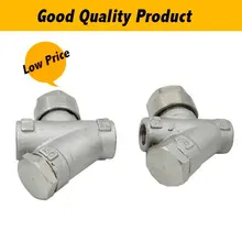 Y Тип резьба из нержавеющей стали DN15 Паровая ловушка