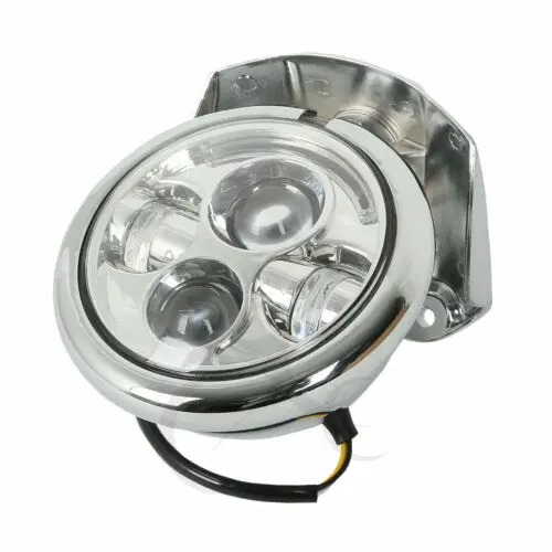 Мотоцикл 5-3/4 ”фара и козырек Кронштейн для Harley Sportster XL 883 XL 1200