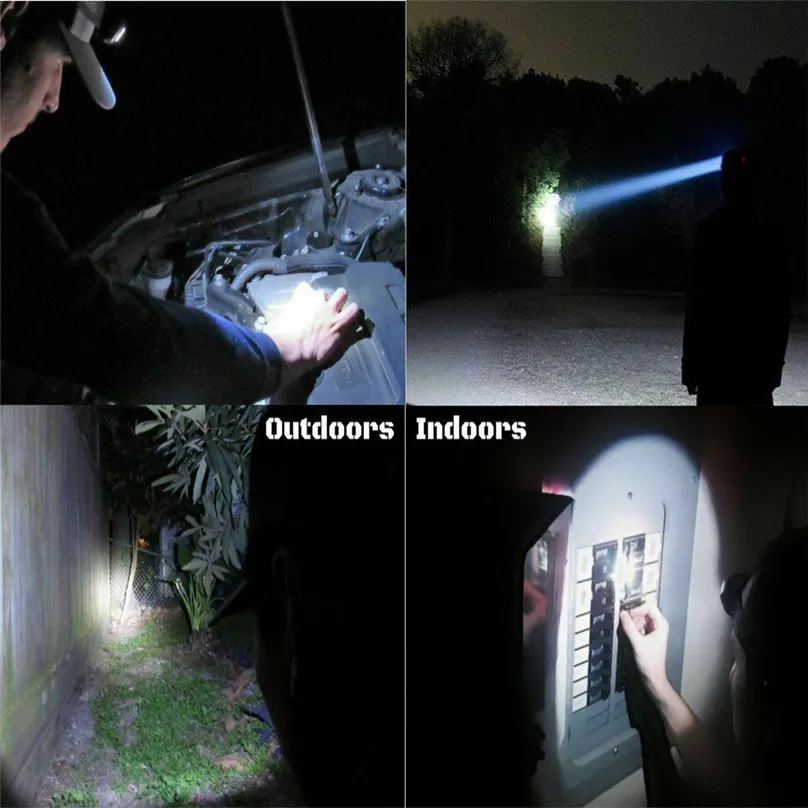 bike bicycle light Rechargeable Head light T6 LED Tactical Headlamp Zoomable+Charger+18650 bike light#4n01