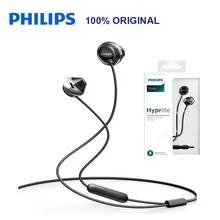 Оригинальные Проводные Наушники Philips SHE4205 с наушниками-вкладышами, спортивные наушники с микрофоном для Galaxy S9 S9 Plus, официальная проверка