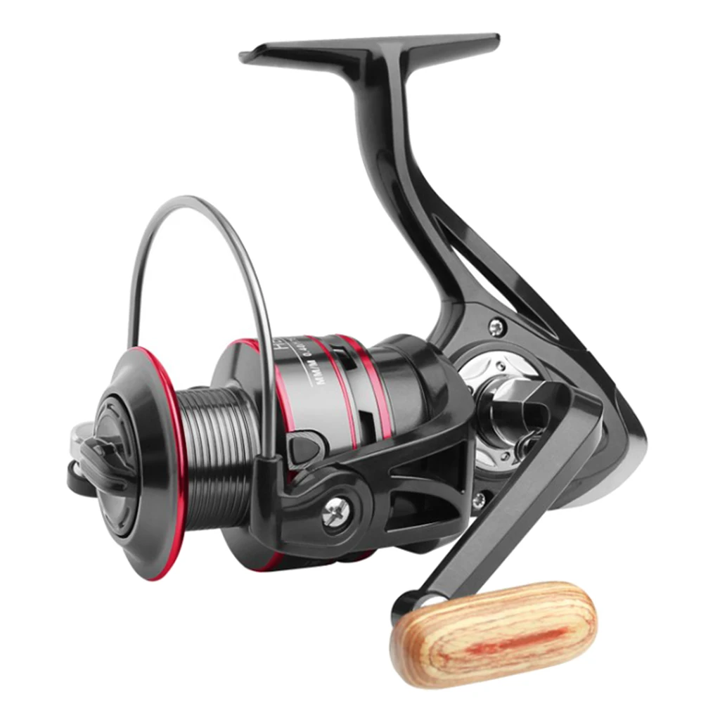 Fishing Reel Spinning Reel Max Drag 8KG/17lb Stainless Steel Handle Saltwater Fishing Accessories for Left Right Retrieve