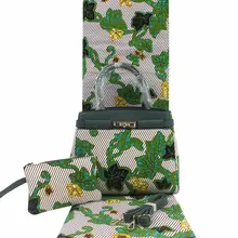 Модная дизайнерская африканская восковая сумка, Африканский принт и Сумочка/Африканский воск с сумками/африканские ткани