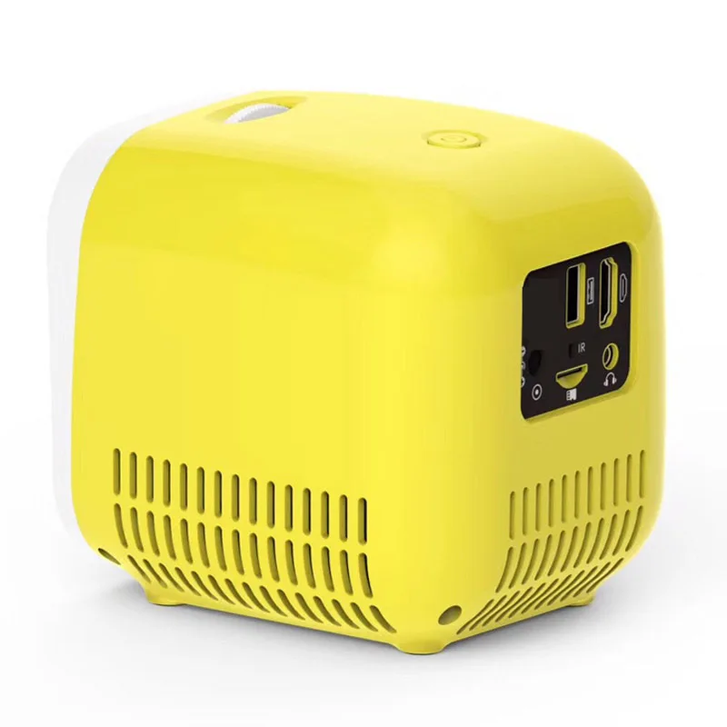 VIVIBright L1 Mini Portable Projector 1000 Lumens home theater Support Full HD 1080P HDMI USB Mini beamer Home Media Player (8)