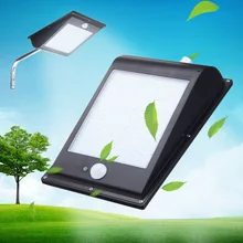 81 светодиодный солнечные уличные фонари датчик движения Лампа уличного освещения наружного освещения Водонепроницаемая IP65