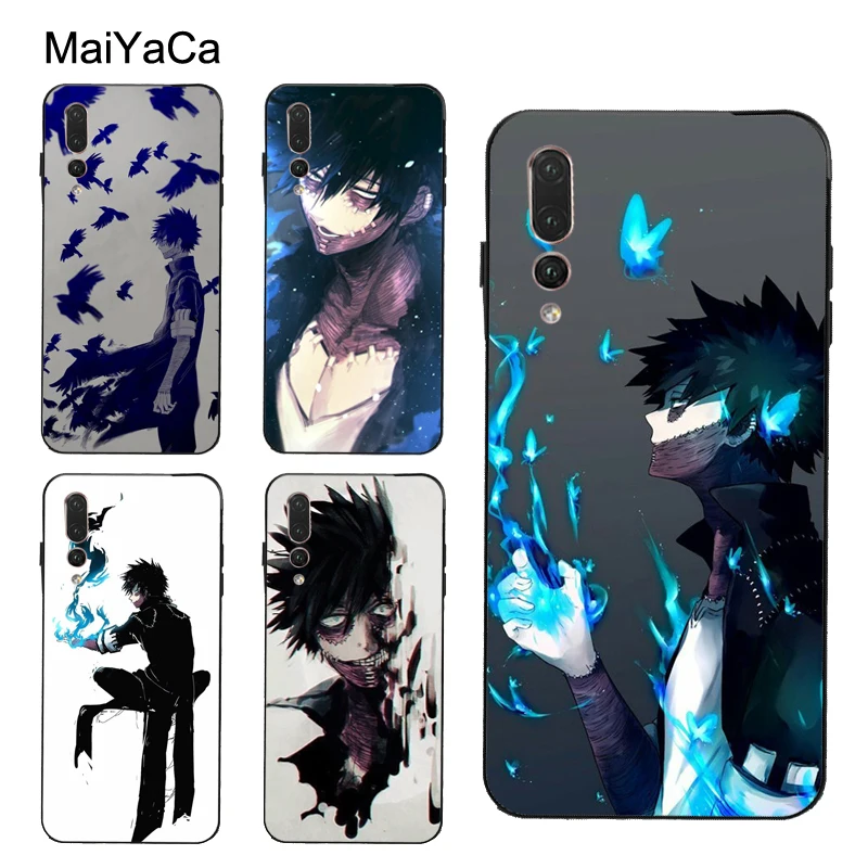 Чехол Dabi My Hero моя Академия для Huawei P30 Pro P20 P40 Mate 20 Lite P Smart 2019 Nova 5T Honor 8A 8X 9X 10i 20|Бамперы|