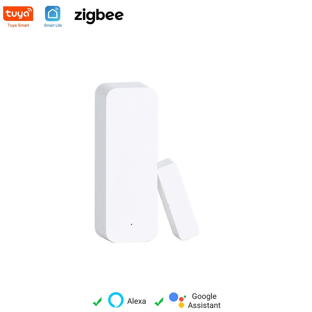 Датчик Открытия двери Tuya Zigbee сенсор для автоматизации умного дома дистанционное