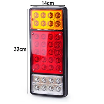 

Exterior LED Lights Car Indicator Replacement Set 2Pcs Rear 32x14cm Parts