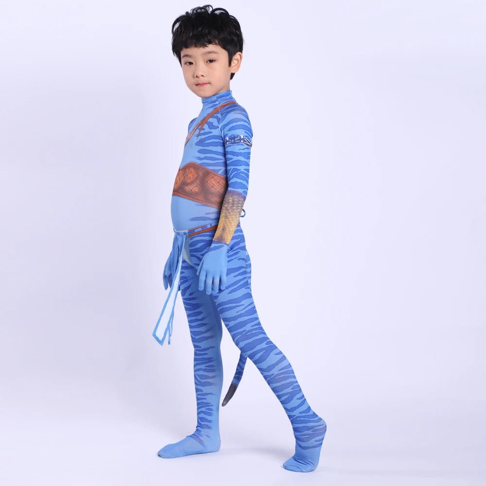 Avatar 2 Jumpsuit Costume For Kids - KawaiiMerch.com