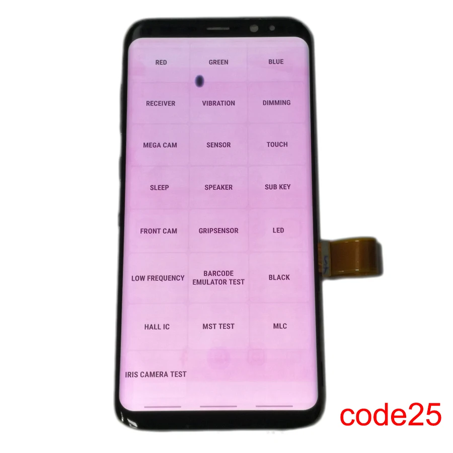 JpFix для samsung S8+ изогнутый экран в сборе с теневой линией