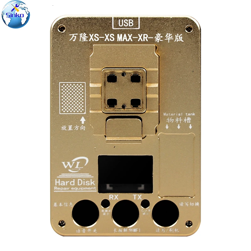 Тестовая подставка для жесткого диска 2019 WL PCIE iPhone XS MAX XR 11 PRO NAND инструмент ремонта