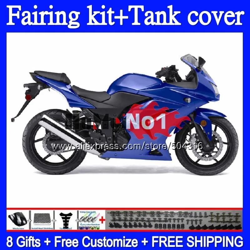 Kit For KAWASAKI EX250 ZX250 R 2008 2009 2010 2011 2012 94MC.91 EX250R ZX EX 250 250R ZX250R 08 09 10 11 12 Fairing Stock blue Kit For KAWASAKI EX250 ZX250 R 2008 2009 2010 2011 2012 94MC.91 EX250R ZX EX 250 250R ZX250R 08 09 10 11 12 Fairing Stock blue