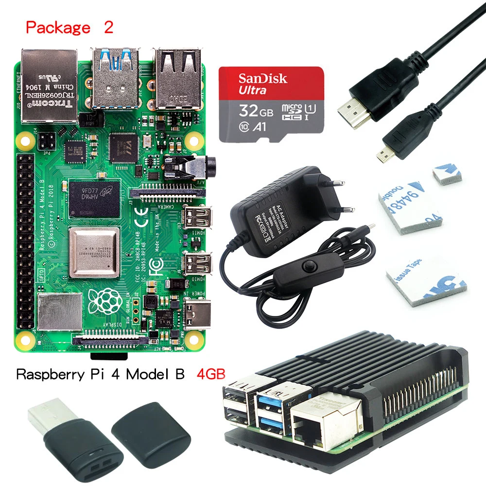 ΦRaspberry Pi 4 Model B 4GB　ラズパイΦ