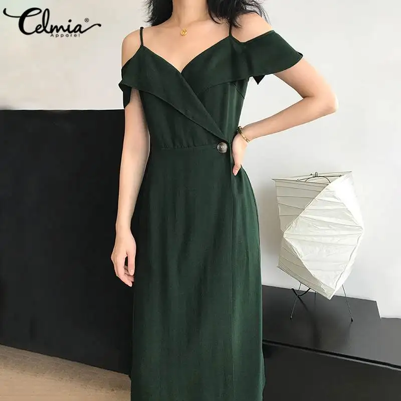 off the shoulder long sundress