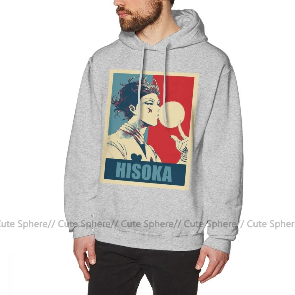 Толстовка Hisoka HxH толстовки с капюшоном длиной X пуловер Мужская Осенняя уличная