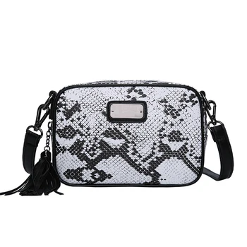 

2019 New Serpentine 4color Small Square Bag One Shoulder Bag Stylish Waterproof Outdoor Sports Bag Slant Bag Single Shoulder Bag