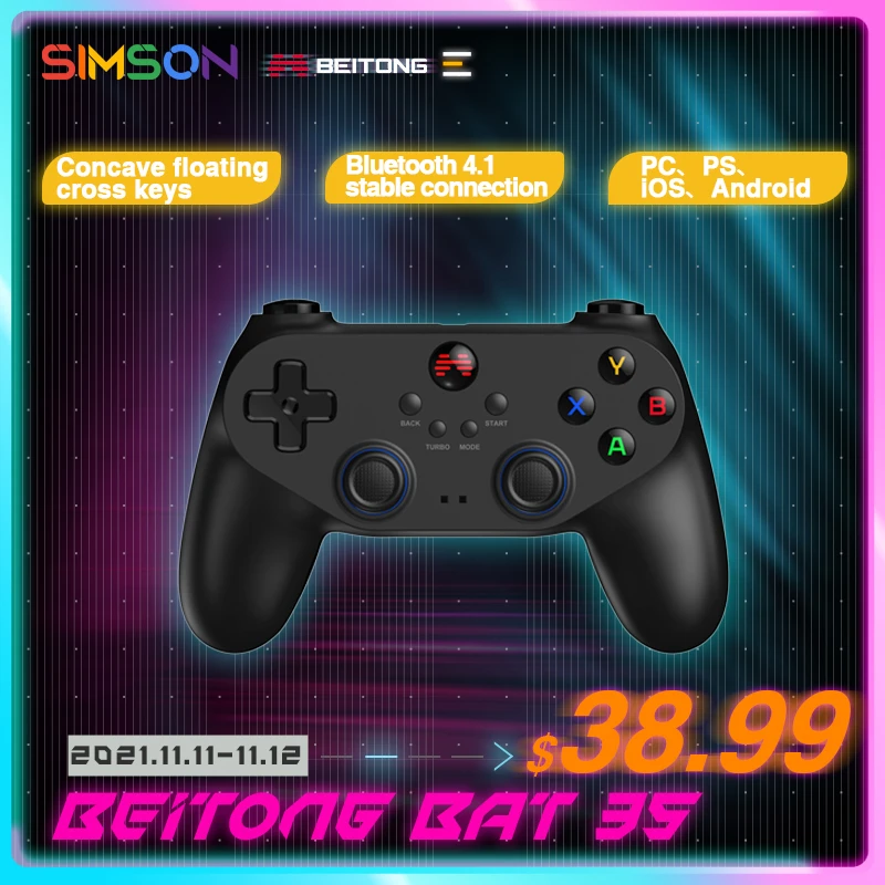 Beitong Betop Bat 3s Multi Template Mobile Game Controller Compatibl Nintendo Switc Nba 2k22 Far Cry 6 Steam Android Support Ios Gamepads Aliexpress