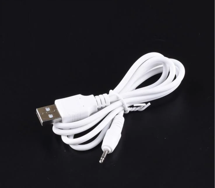 50 шт./лот,, USB в DC 2,5 мм разъем, зарядный кабель, кабель питания для наушников, USB зарядка, AUX моно аудио кабель, аудио разъем, Adpater