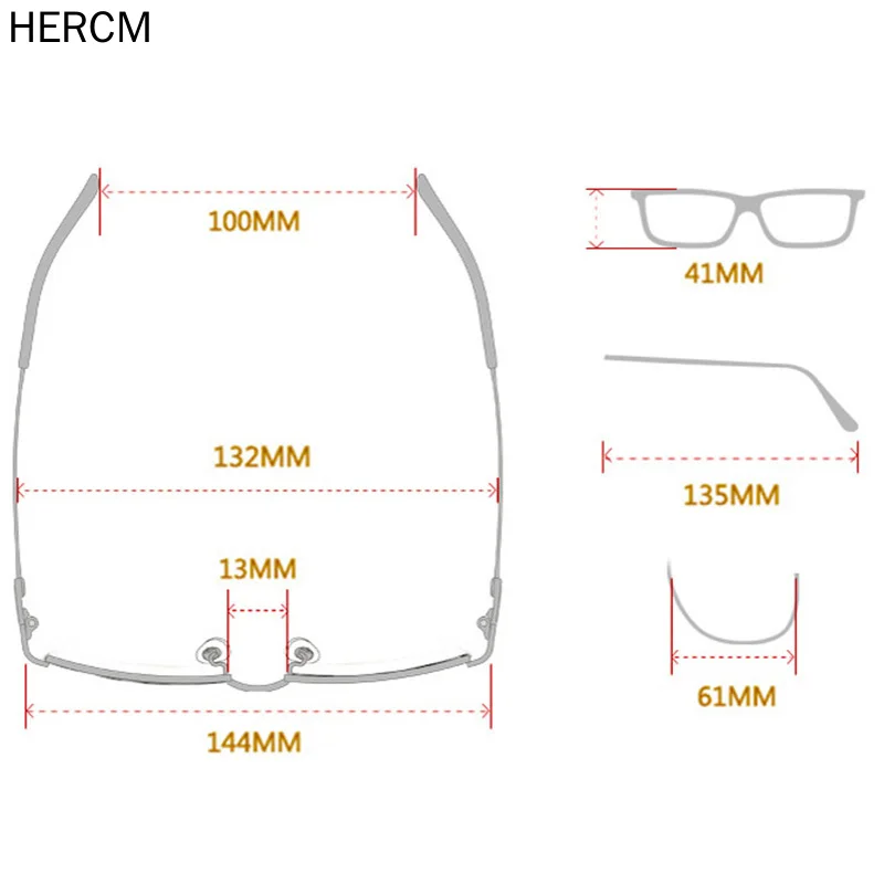 Hercm 1 комплект, Поляризованные спортивные велосипедные солнцезащитные очки для мужчин и женщин, очки для езды на велосипеде, бега, вождения, с 4 сменными мужскими Т-линзами