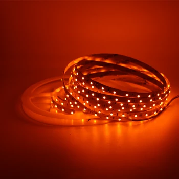 

LED Strip Light 600nm True Orange Neon waterproof Dance Party Car Decor Light Flexible 1m 5m Ribbon Diode Tape 12V string lamp