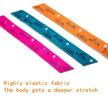 Латинские тренировочные ленты для пилатеса Фитнеса Йоги эластичная лента s нейлон+ латексная эластичная лента для йоги