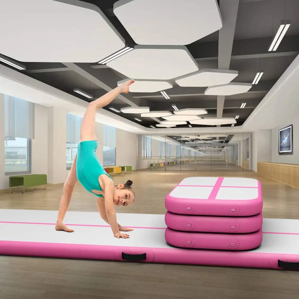 1M Kind Air Track Taumeln Aufblasbare Prahler Gymnastik Boden Trampolin  kunst Gym Yoga Matratze für Park/Strand/wasser/heimgebrauch _ - AliExpress  Mobile