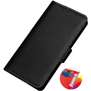 

Business genuine leather magnetic buckle wallet phone case card slot holder for Nokia 4.2/Nokia 3.2 phone bag funda coque capa