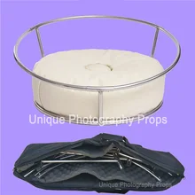 Удобный реквизит для фотосъемки новорожденных, фон с рамкой, позирующий мешок из фасоли, набор для фотосъемки младенцев, студийный фото-мешок из фасоли