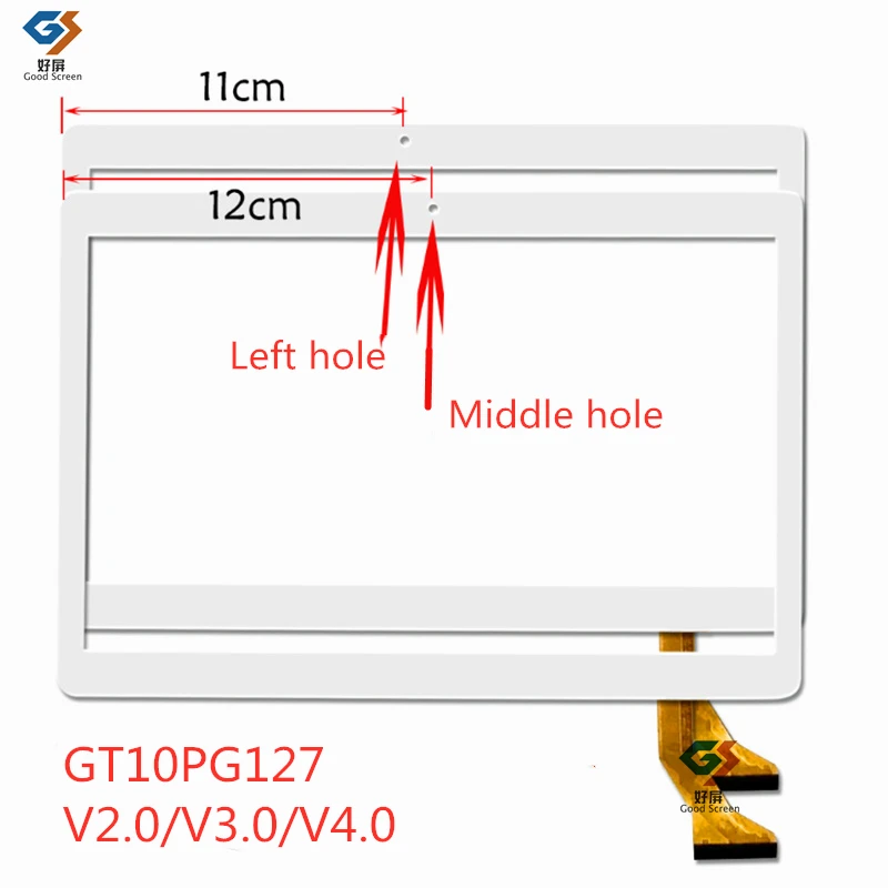 10 1 дюймов для планшетного ПК mediatek Tab ZH960 емкостный сенсорный экран дигитайзер