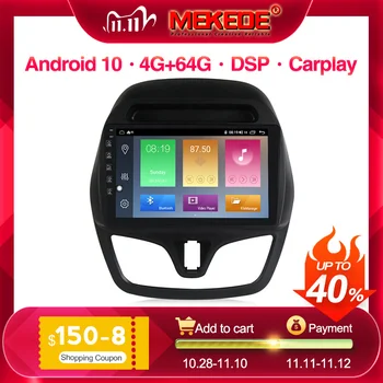 

1024X600 4G RAM Android 10 For CHEVROLET Spark Beat 2015 2016 2017 Multimedia Stereo Car DVD Player Navigation GPS Radio