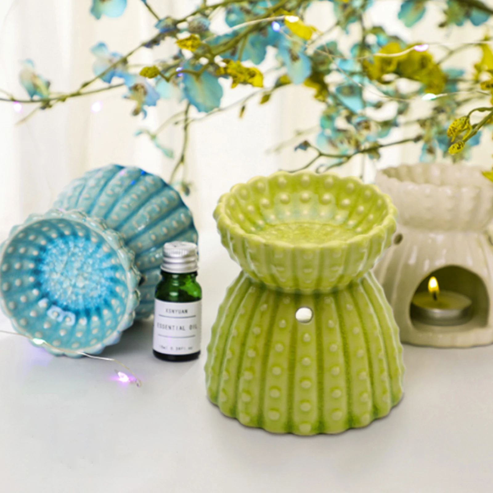 Candlestick Princess dress shape Aromatherapy Furnace Tea Light Candle