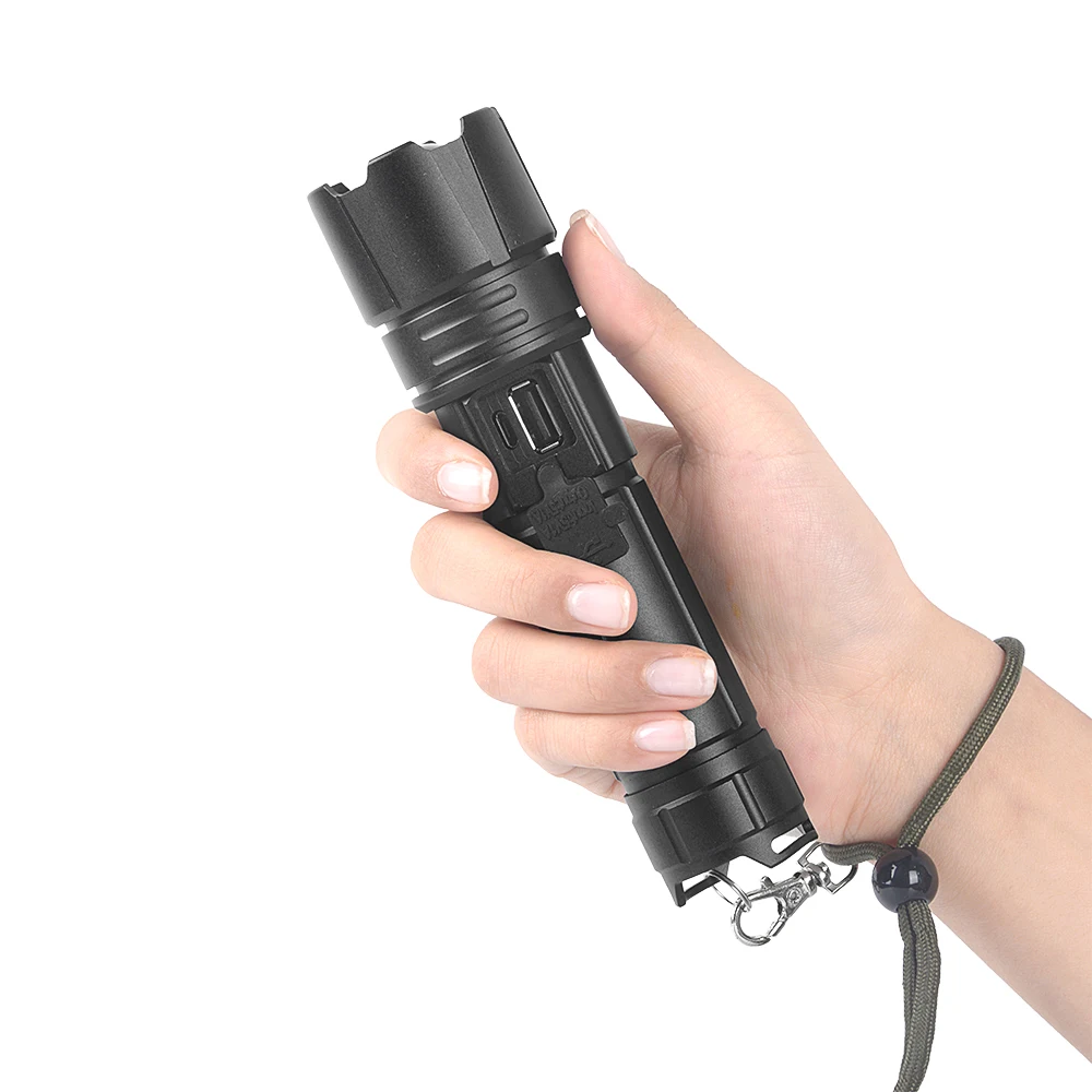 12000LM Ultra Powerful XHP70.2 LED Flashlight USB Rechargeable Tactical Light 5 light mode26650 Waterproof camping torch