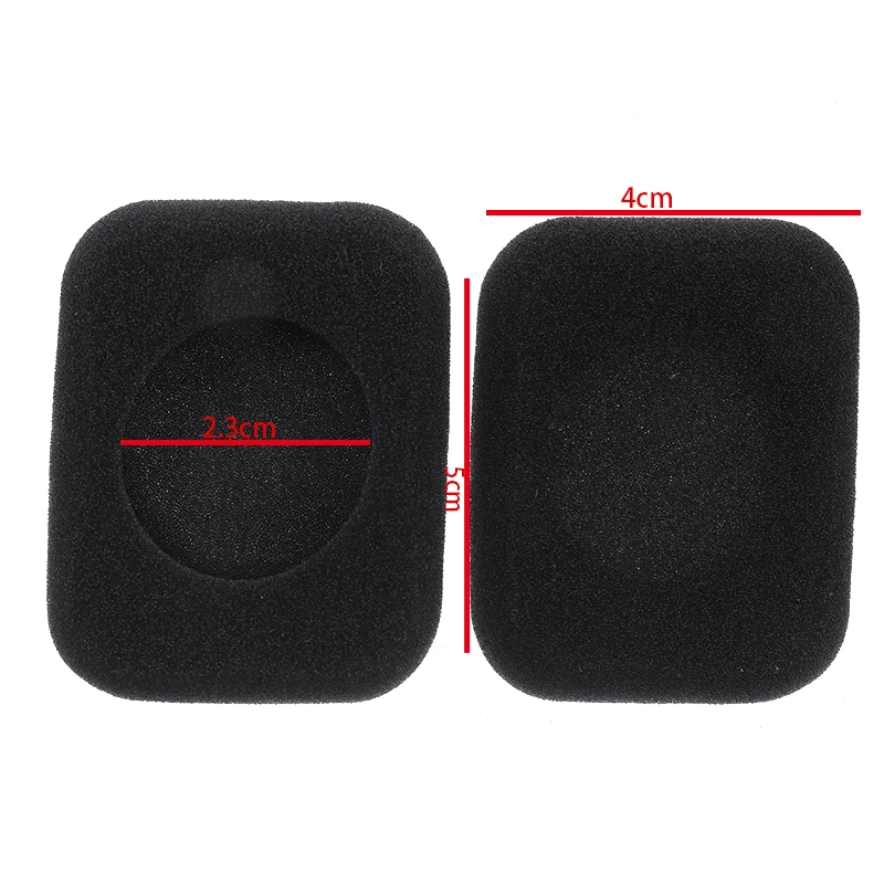 Аксессуары для наушников 1 пара квадратные поролоновые амбушюры сменные