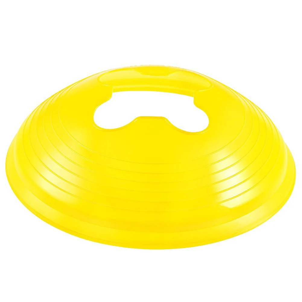 20 шт. конусы с высоким футбольным диском для тренировка выносливости маркер футбольного поля M88 - Цвет: Цвет: желтый