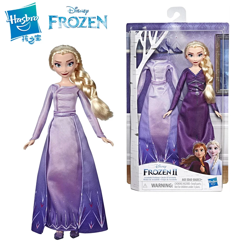 Hasbro disney Girls Frozen 2 Princess Dolls модная коллекция нарядная Эльза Анна девочки игрушка подарок - Цвет: E6907