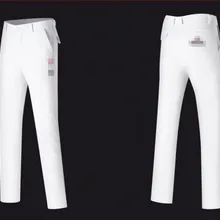 Новые мужские брюки для гольфа осенние и зимние модели плюс бархатные мужские брюки