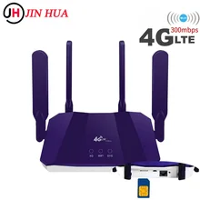 300Mbps 4G Router Sim Card Mobile WIFI Hotspot Unlocked Car Networking Sim Router CPE903 Lte 4G Sim Card Wireless Wifi Router