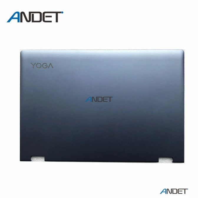 Синий Для lenovo YOGA 530 14 530-14 FLEX 6-14 ЖК задняя крышка Топ чехол Черный Синий Серебристый AP173000100 AP173000110 - Цвет: Синий