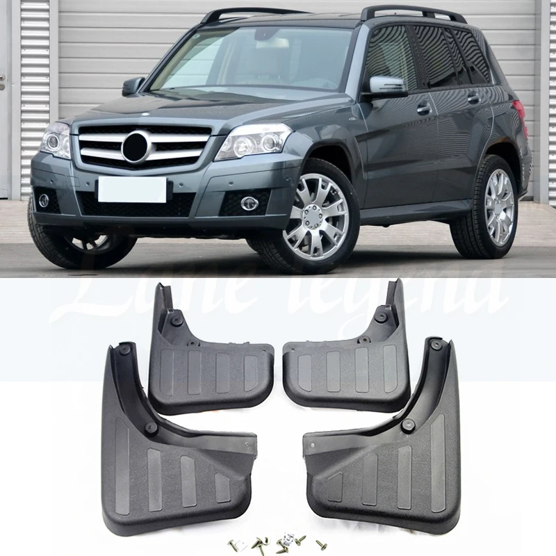 Брызговики брызговик комплект OE Styled Автомобиль Брызговик s для Mercedes-Benz GLK класс 2010- крыло 2013 Передняя Задняя 220 250 350